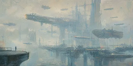 孤独科幻港口壁纸