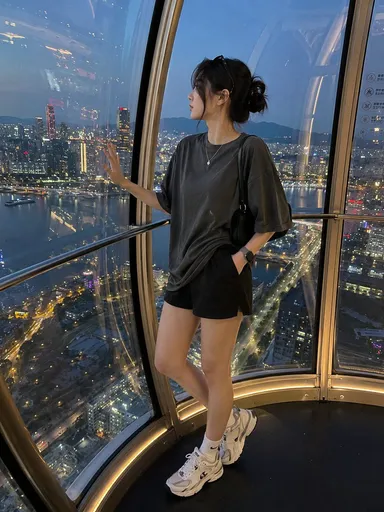 摩天轮奢华抓拍人像