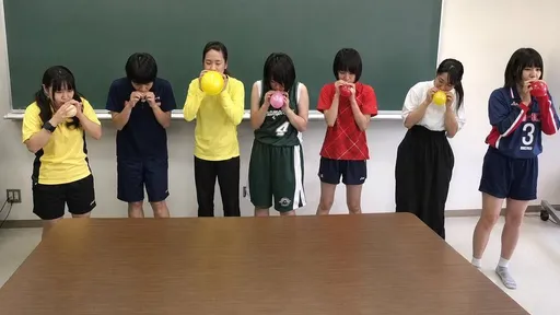 教室气球照片高清修复