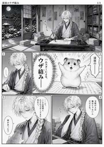 深夜仓鼠漫画页
