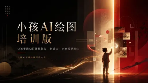 中文 AI 绘画课程封面
