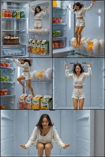 冰箱里的微型女子分镜脚本