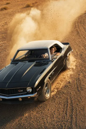 1969 年雪佛兰 Camaro 沙漠漂移