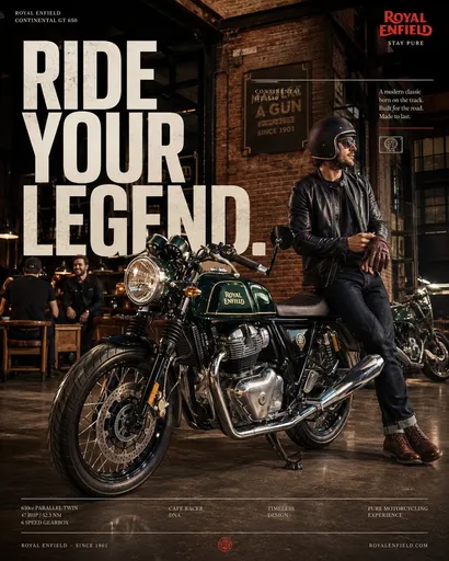 Royal Enfield 高端 Instagram 营销活动