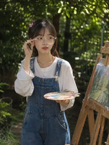 梦幻花园艺术家肖像