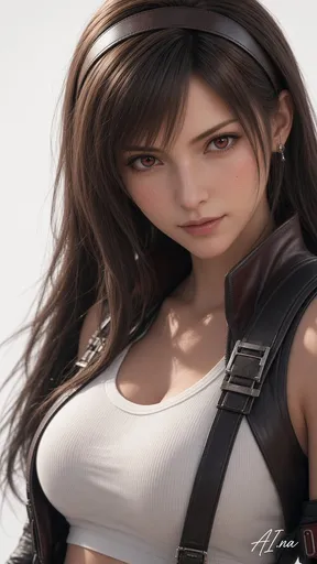 蒂法·洛克哈特 (Tifa Lockhart) 写实肖像