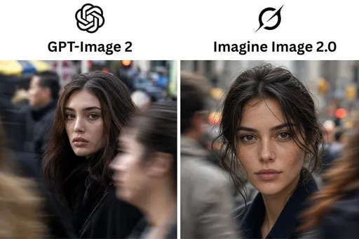 AI 模型人像对比