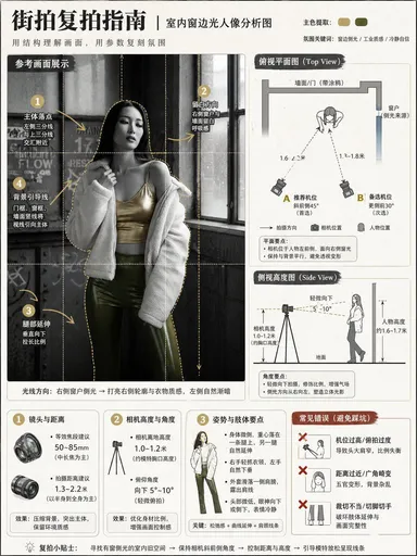 摄影教程与相机设置信息图