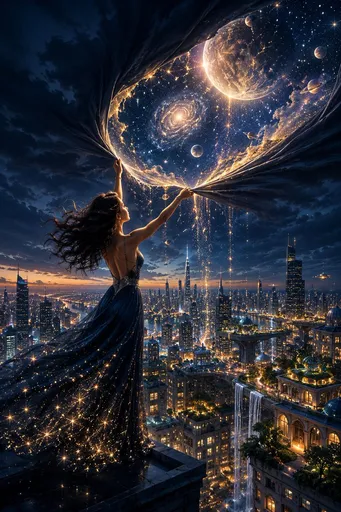 宇宙地平线奇幻肖像