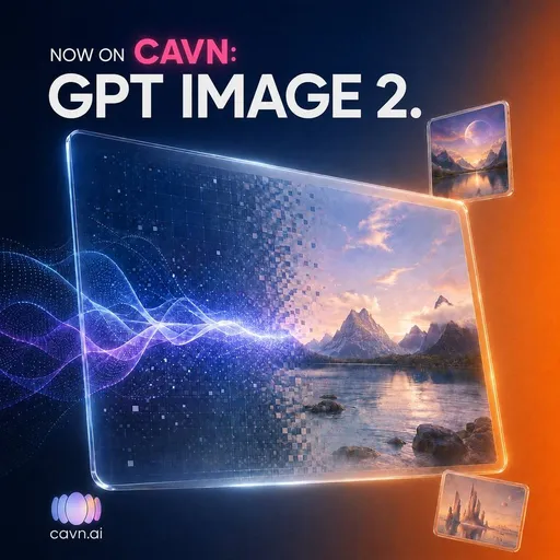 CAVN GPT Image 2 发布海报