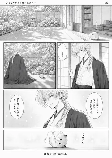 安静仓鼠漫画页面