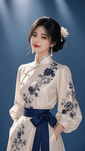 新中式杂志风人像