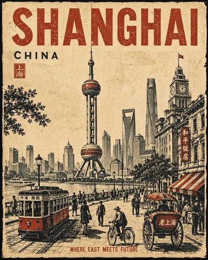 复古旅行海报系列生成器