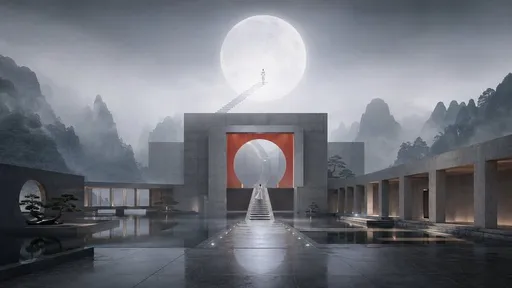 未来主义中式建筑融合