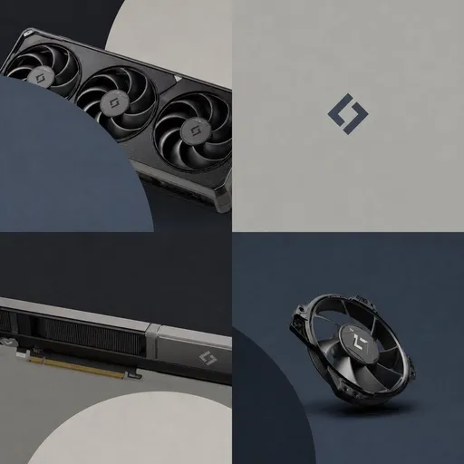 高端 GPU 品牌拼贴画