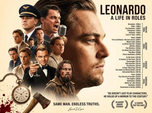 Leonardo 职业生涯回顾海报