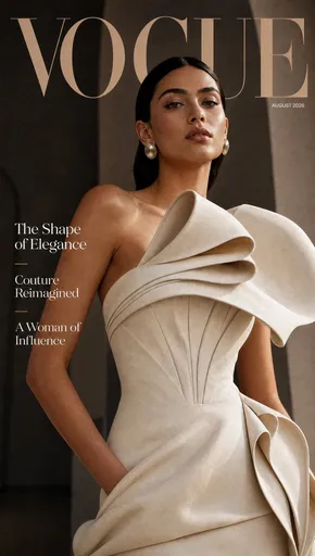高级时装 Vogue 杂志封面