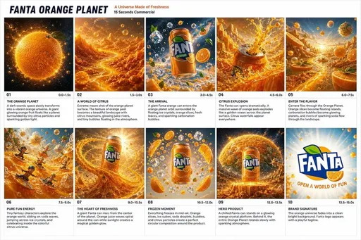 Fanta Orange Planet 项目
