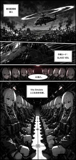 复古漫画风格：直升机渗透任务