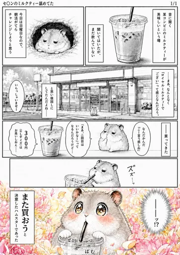 仓鼠奶茶漫画页面