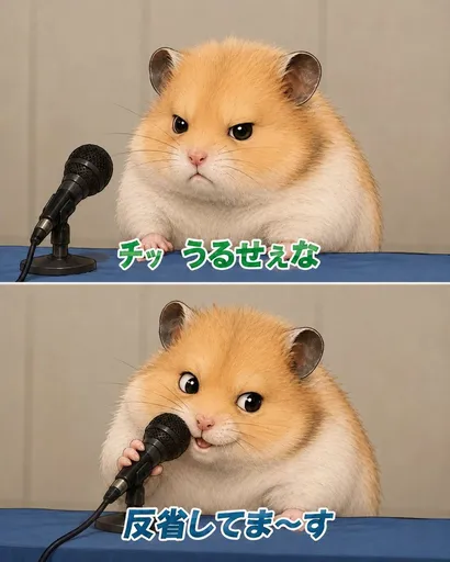 道歉仓鼠表情包