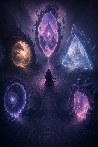 Worldwalker 奇幻成就艺术图