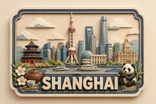 3D 手工黏土旅行纪念牌