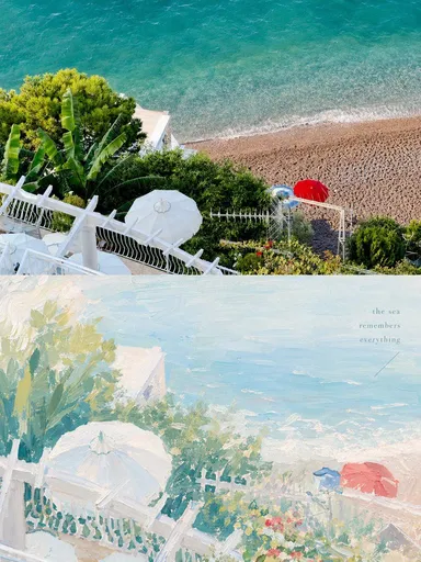 柔和治愈系艺术海报