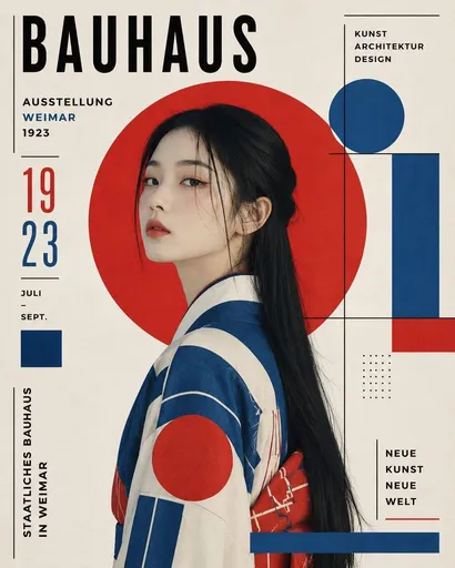 包豪斯 (Bauhaus) 字体海报设计