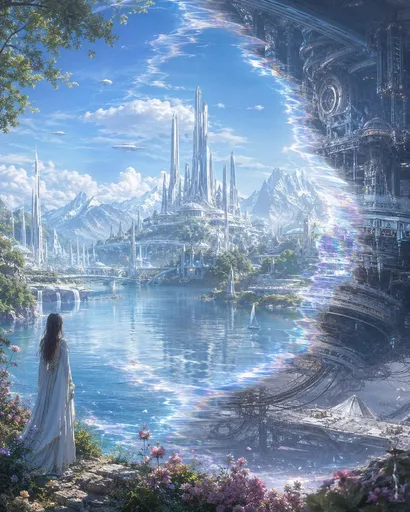 精灵之都维度城市景观