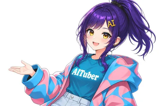 元气满满的 AI-Tuber 动漫少女