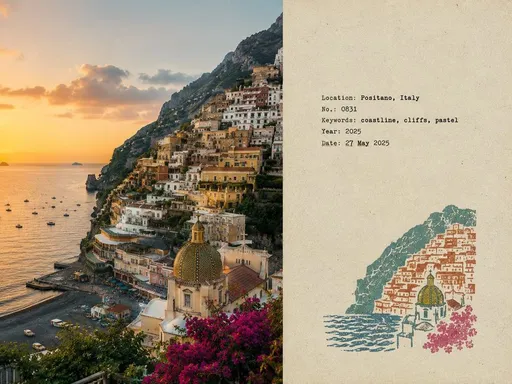旅行实地笔记收藏海报