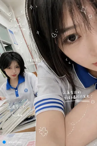 手绘涂鸦日记风格叠加层