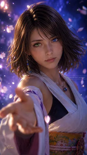 电影感 Yuna 奇幻肖像
