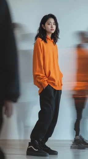 Street Style Long Exposure Fashion