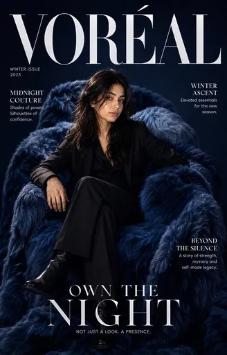 Luxury Fashion Editorial Magazine Cover