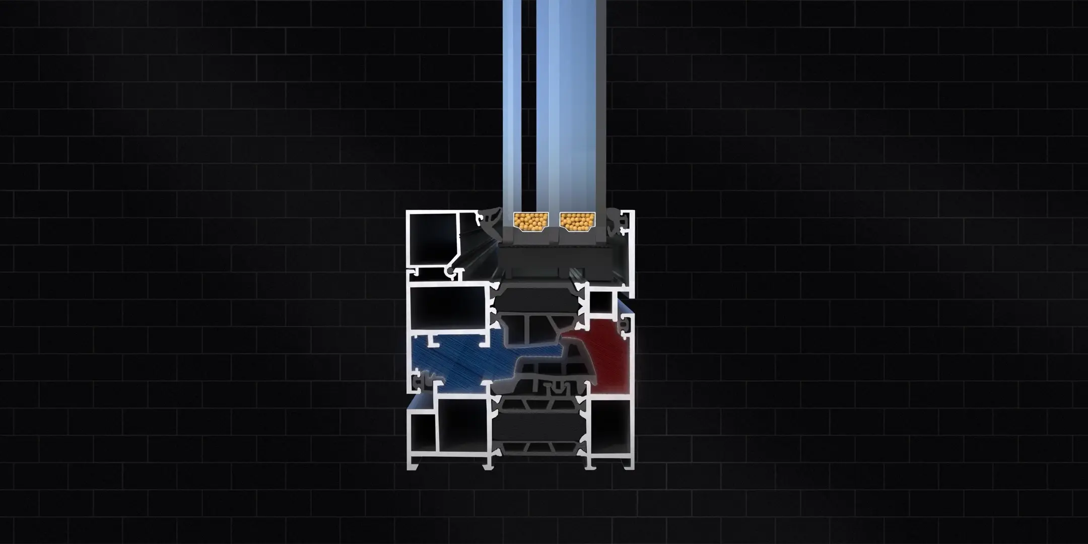 系统门窗密封结构